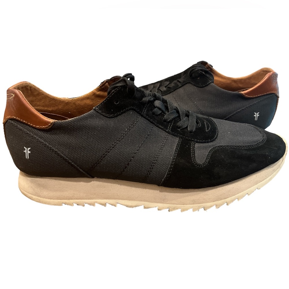 Men’s Frye Ludlow Black Brown Shoes